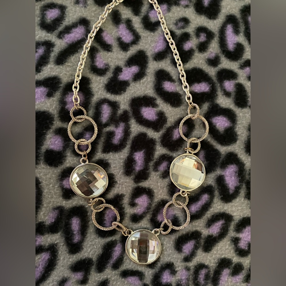 Large stone necklace